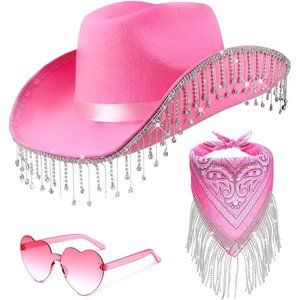 NWT Sparkling Bling Swarovski Rhinestone Barbie Halloween Costume Pink C…